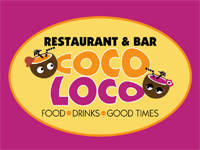 One of the Best Place to Eat Breakfast, Lunch and Dinner while vacationing in beautiful Samana : Coco Loco Restaurant & Bar by the Malecon in Samana DR.
