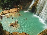 Waterfall Limon Tour in Samana Dominican Republic.