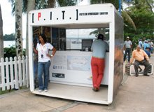 Samana Information for Cruise Ship Visitor - Information Booth from Dominican Republic Ministry of Tourism located at the Port of Samana in Dominican Republic.