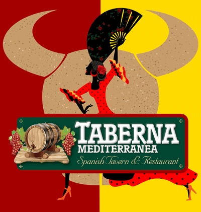 Restaurant Bar Taberna Mediterranea in Town of Samana - Spanish Style Food, Tapas and Great wines - Beautiful Outdoor Terrace Overlooking Malecon and Marina...