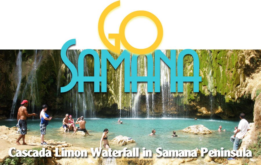 Samana Attractions - Salto El Limon Waterfall in Samana Dominican Republic.