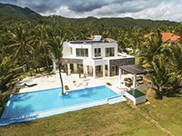 Oceanfront Luxury Villa for Sale in Samana Bay Dominican Republic.