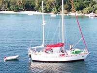 Best Sailing Charter in Samana Bay Domnnican Republic to Cayo Levantado island and Los haitises National Park.